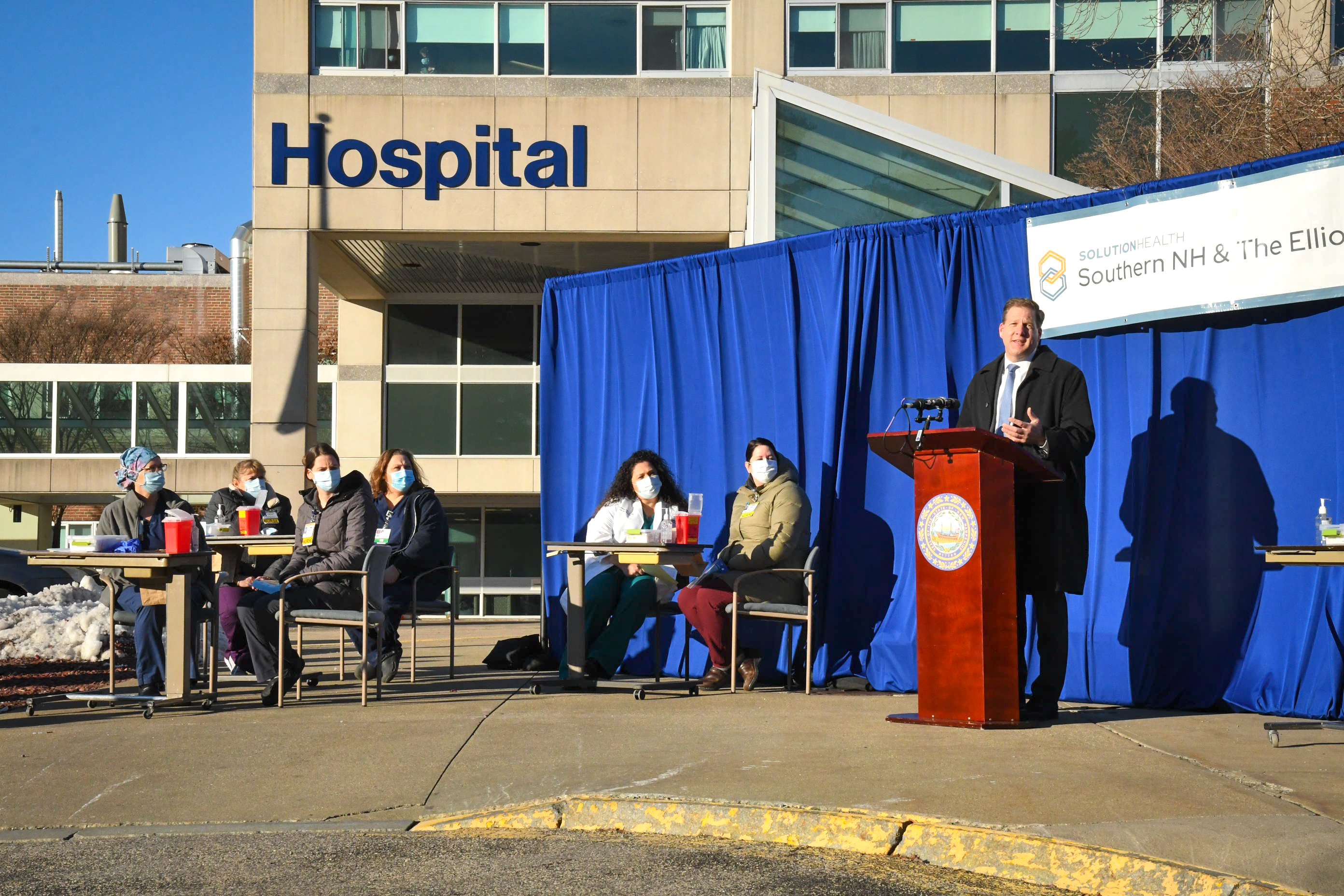 First COVID-19 vaccines administered in NH