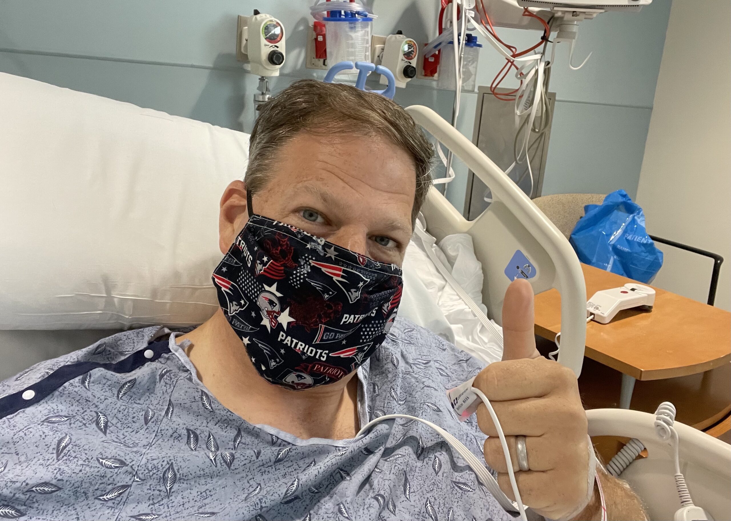 Governor Sununu has bleeding ulcer