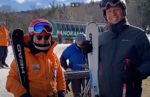 Neal visits Gunstock Mountain