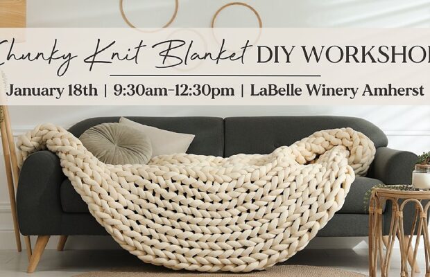 DIY Chunky Knit Blanket Workshop