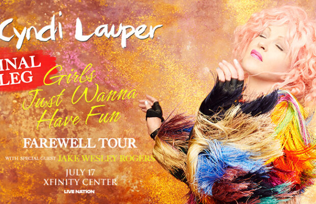 Cyndi Lauper at the Xfinity Center