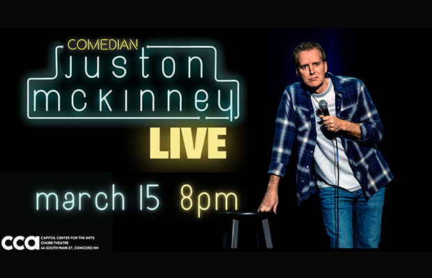 Justin McKinney at the Capital Center for the Arts Justin McKinney at the Capital Center for the Arts