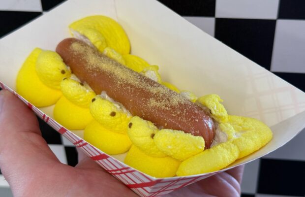 Would You Try a Hot Dog in a Peeps Bun?