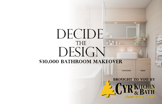 Decide the Design – $30,000 Bathroom Makeover