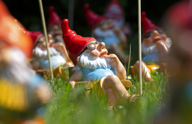 Gnome Party at Manchester Public Library