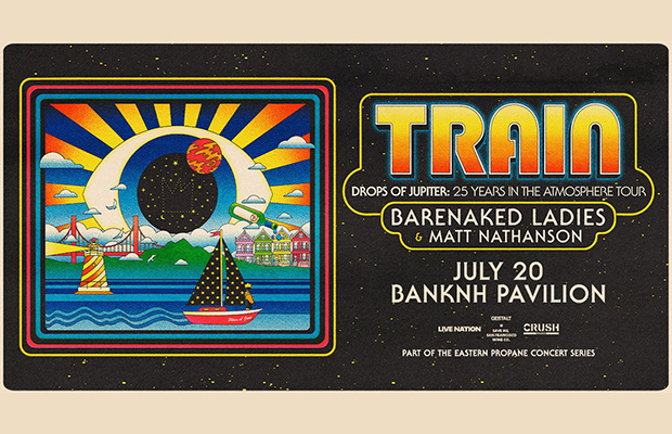 Win tickets to see Train the BankNH Pavilion Win tickets to see Train the BankNH Pavilion