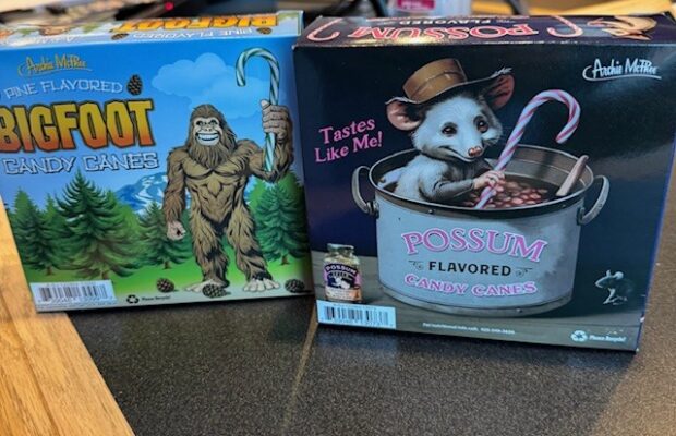 Will You Eat It Wednesday: Possum & Pine Flavored Candy Canes