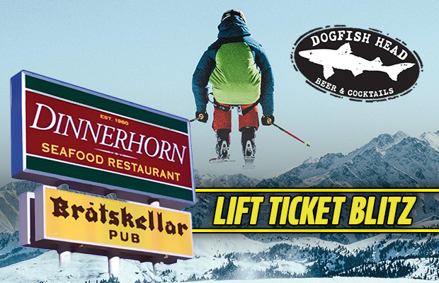 Dogfish Head Lift Ticket Blitz with Marga