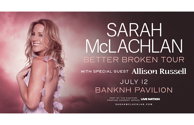 Win tickets to see Sarah McLachlan at the Bank of New Hampshire Pavilion