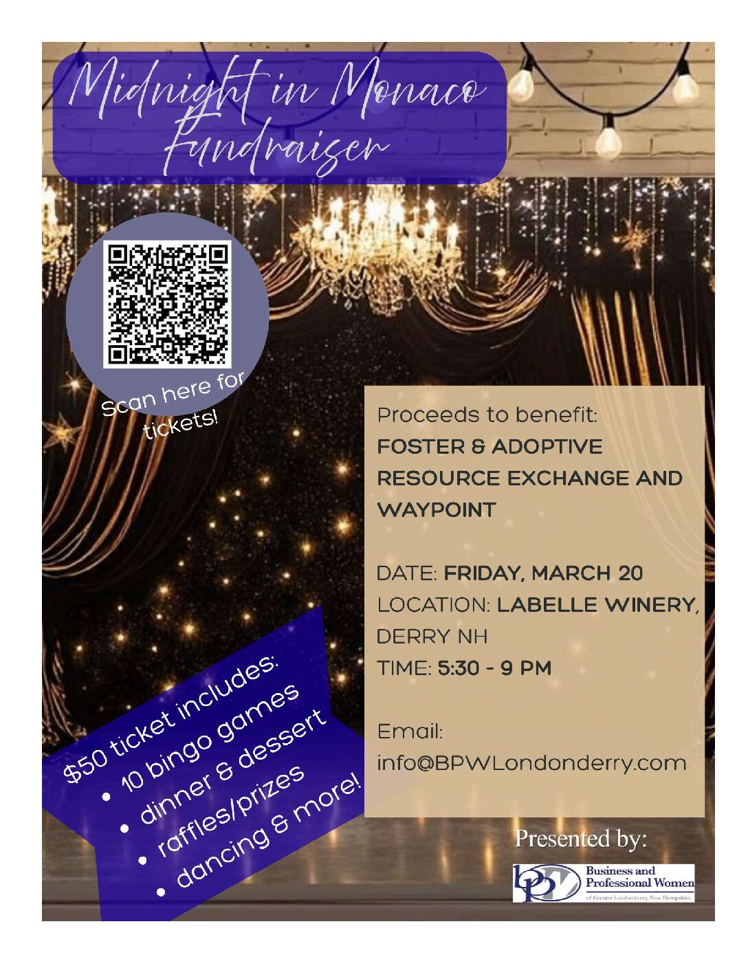 Midnight in Monaco Fundraiser