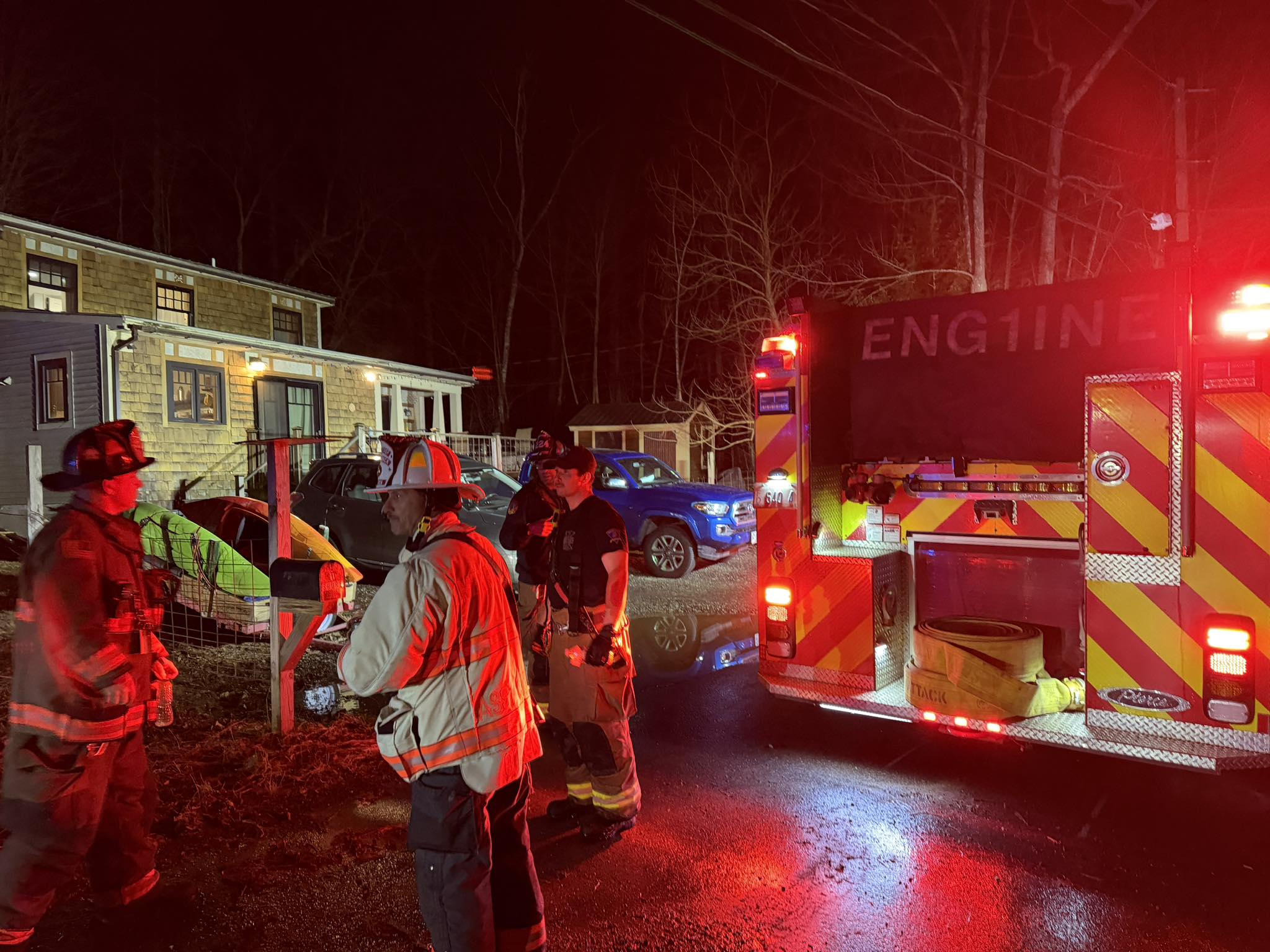 Five communities battle a fire in Merrimack Five communities battle a fire in Merrimack