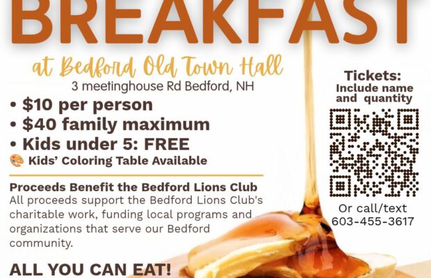 Bedford Lions Pancake Breakfast