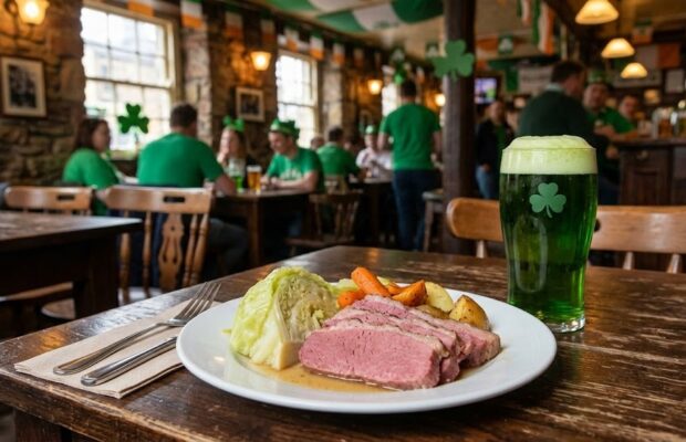 Corned Beef and Cabbage and Pound Auction
