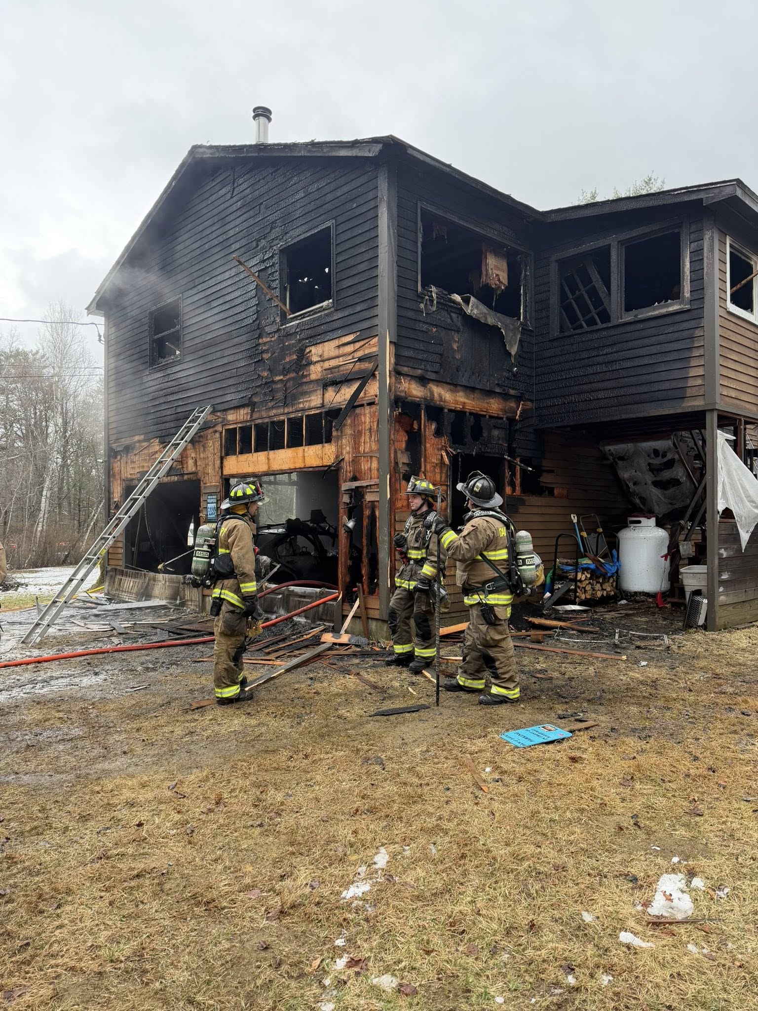 House fire on Route 132 in Canterbury reaches 2-alarms