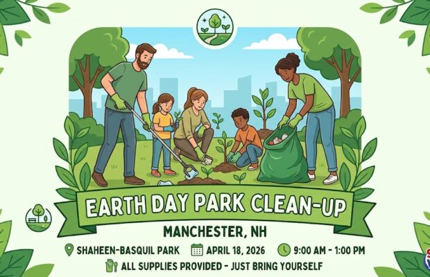 Earth Day Park Clean-up-Manchester