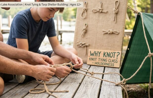Why Knot? Knot tying class-Holderness