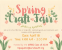 Spring Craft Fair-Tilton