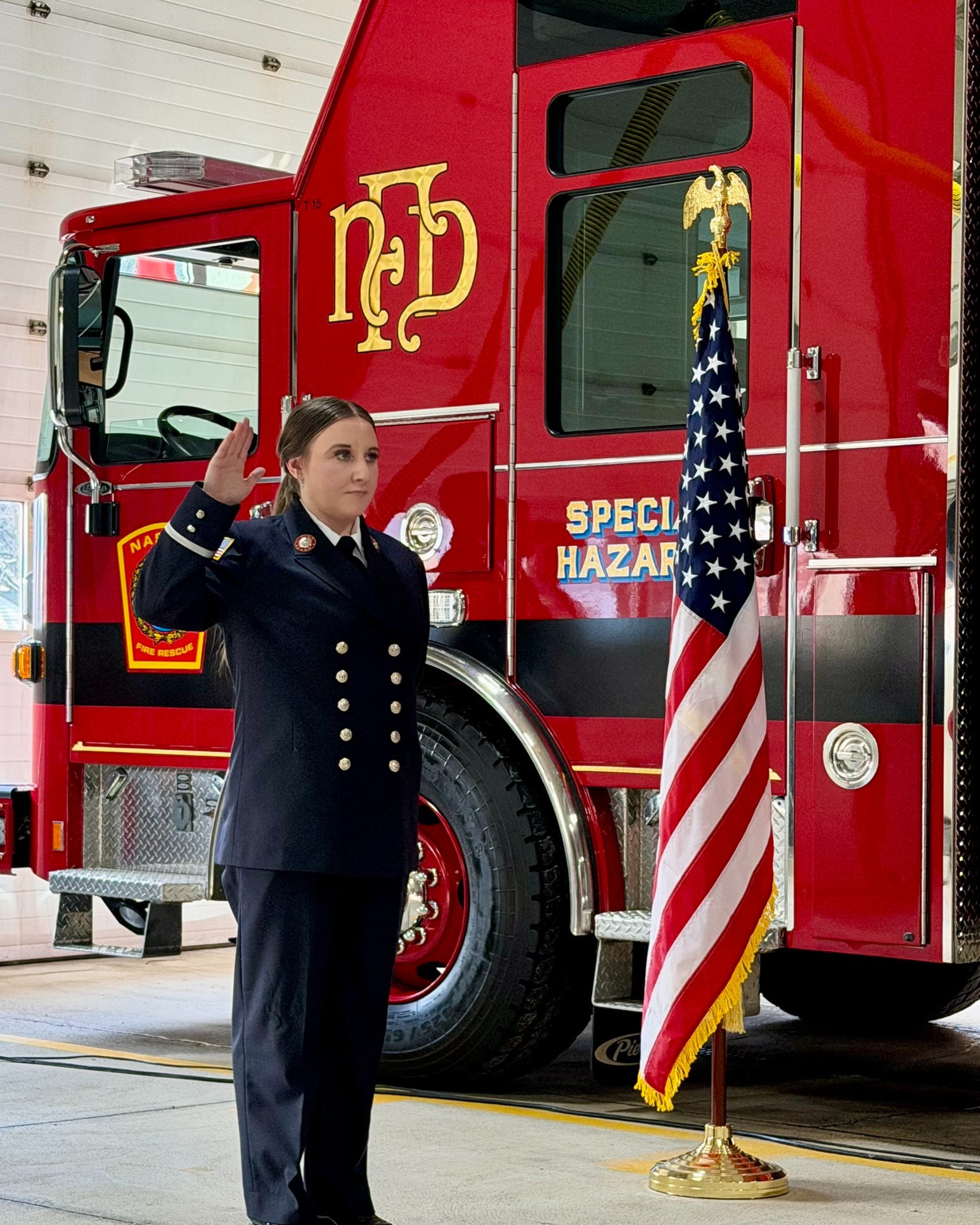 Nashua Fire Rescue mourns the passing of Fire Alarm Supervisor Samantha Allen