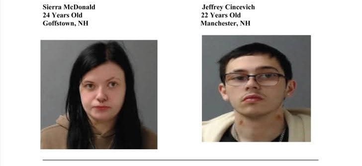 Goffstown Police arrest two for graffiti after a month long investigation