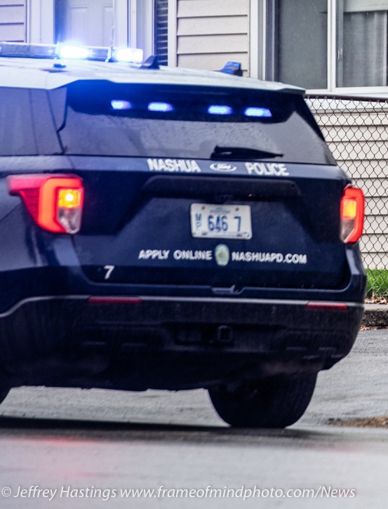 Nashua Police make an arrest after responding to reports of shots fired.