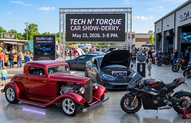 Tech N’ Torque Car Show-Derry Tech N’ Torque Car Show-Derry