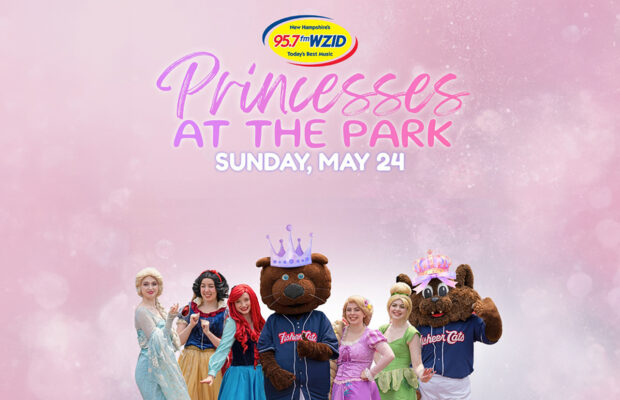 Join Jim Ryan at the Fisher Cats Princesses in the Park Day