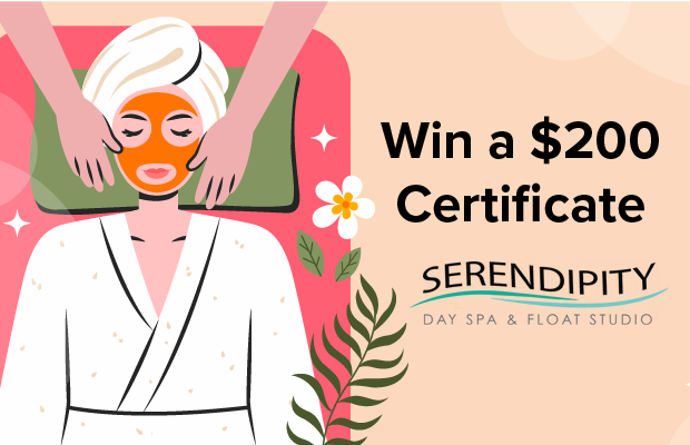 Win a $200 Serendipity Day Spa Certificate