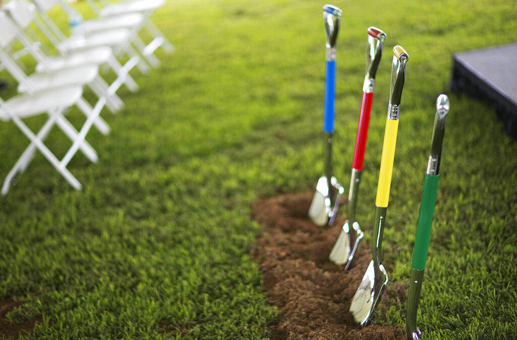 Officials break ground on a new district administrative offices in Londonderry Officials break ground on a new district administrative offices in Londonderry