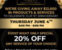1st Anniversary Celebration with giveaways! Bedford