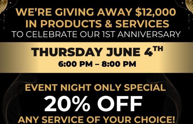 1st Anniversary Celebration with giveaways! Bedford 1st Anniversary Celebration with giveaways! Bedford