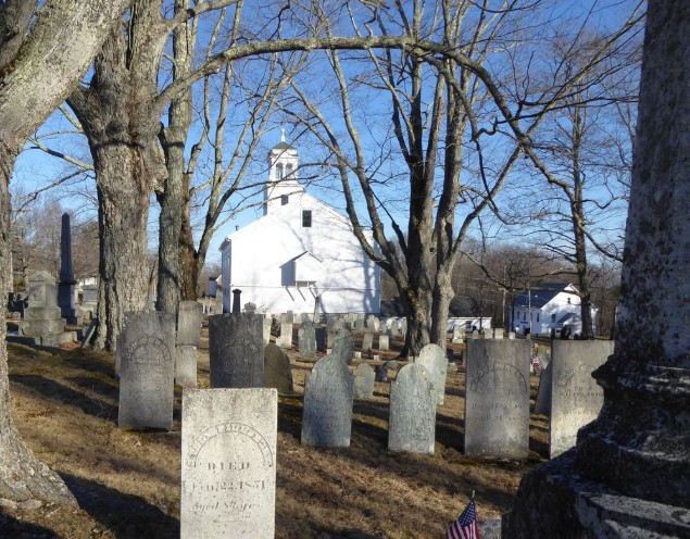 Historic Hill Cemetery in Candia damaged from falling trees. Historic Hill Cemetery in Candia damaged from falling trees.