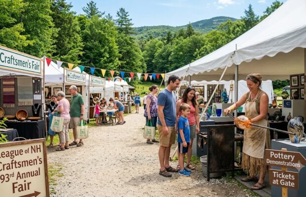 League of NH Craftsmen 93rd Annual Fair-Mount Sunapee