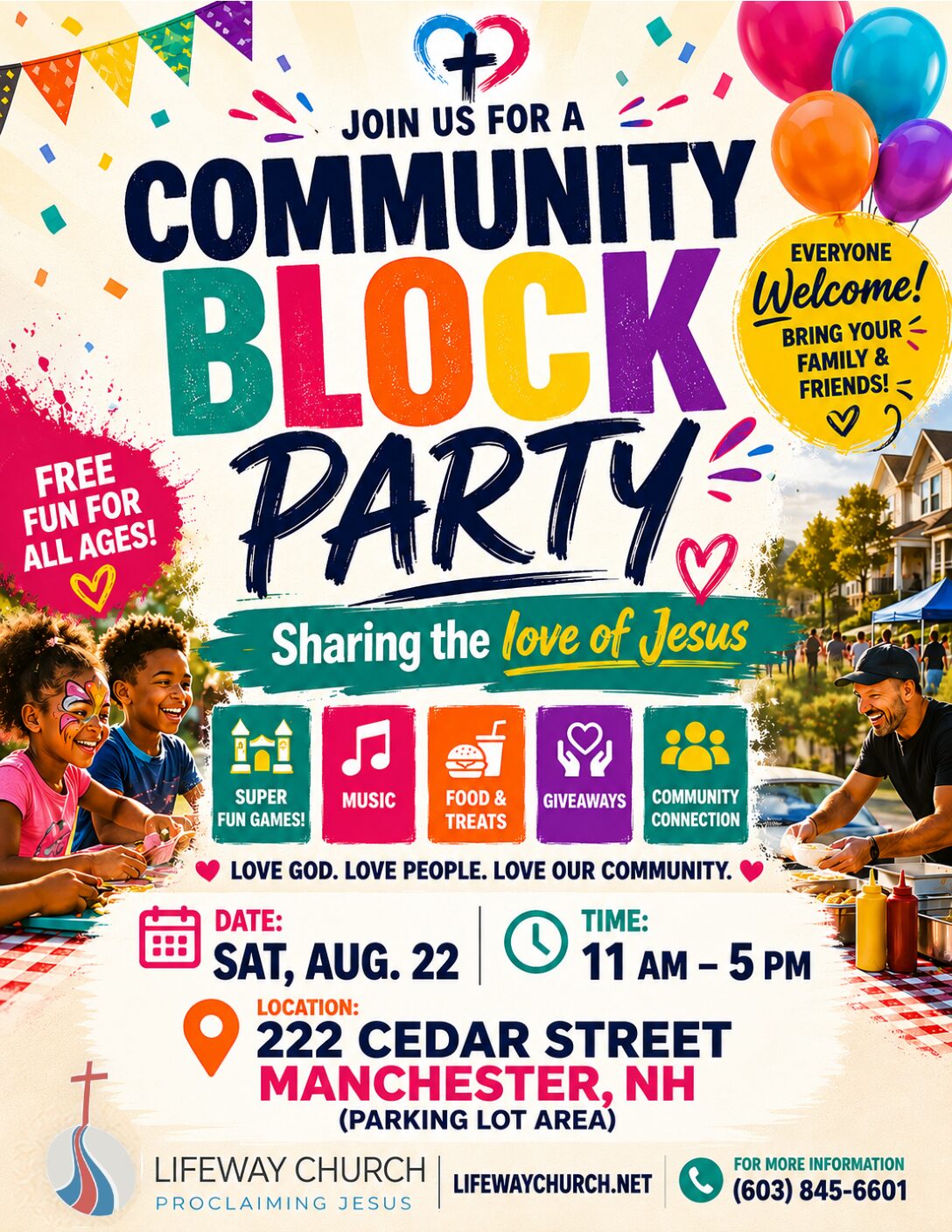 Lifeway Church Block Party-Manchester