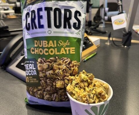 Will You Eat It-Dubai Chocolate Popcorn Will You Eat It-Dubai Chocolate Popcorn