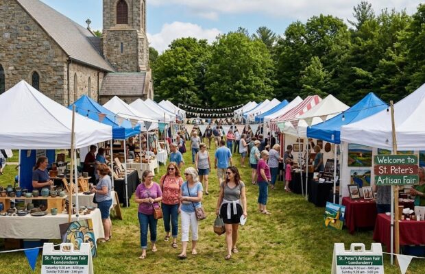 St. Peter’s Artisan Fair-Londonderry Sat/Sun