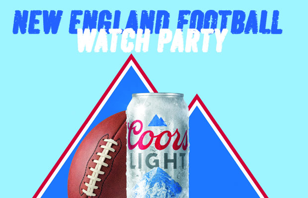 Coors Light New England Football Watch Parties Coors Light New England Football Watch Parties