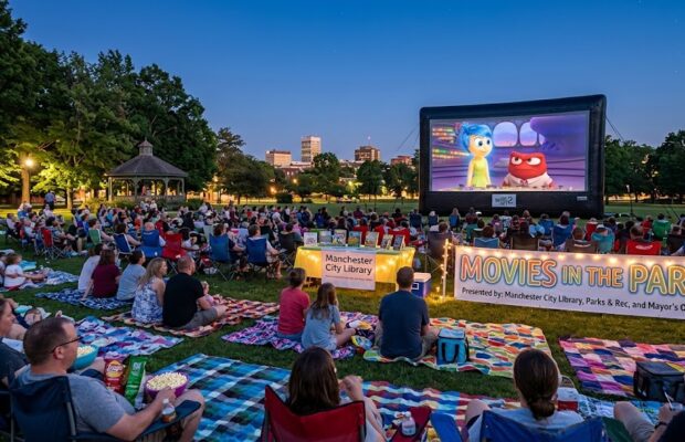 Movies in the Park-Inside Out-Manchester Movies in the Park-Inside Out-Manchester