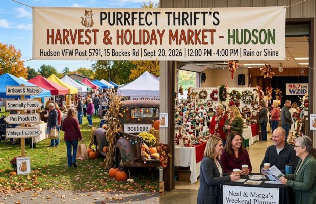 Purrfect Thrift’s Harvest & Holiday Market-Hudson Purrfect Thrift’s Harvest & Holiday Market-Hudson