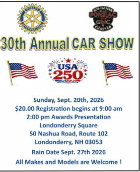 30th Annual Car Show-Londonderry