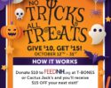 No tricks, All treats to benefit Feed NH!