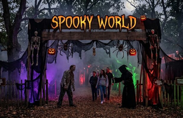 Columbus Day Weekend at Spooky World-Litchfield